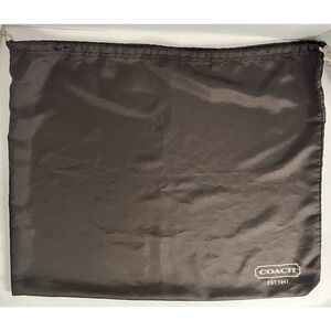 Vintage Coach Dust Bag In Brown 23" W x 19" L